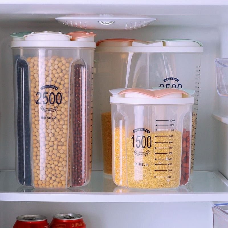 Récipients de conservation et stockage multi-compartiments Boîtes Hermétiques
