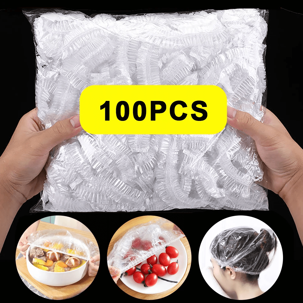 Rouleaux Film Alimentaire 100pcs, Colorés Frais DIY Cuisine - LY102027