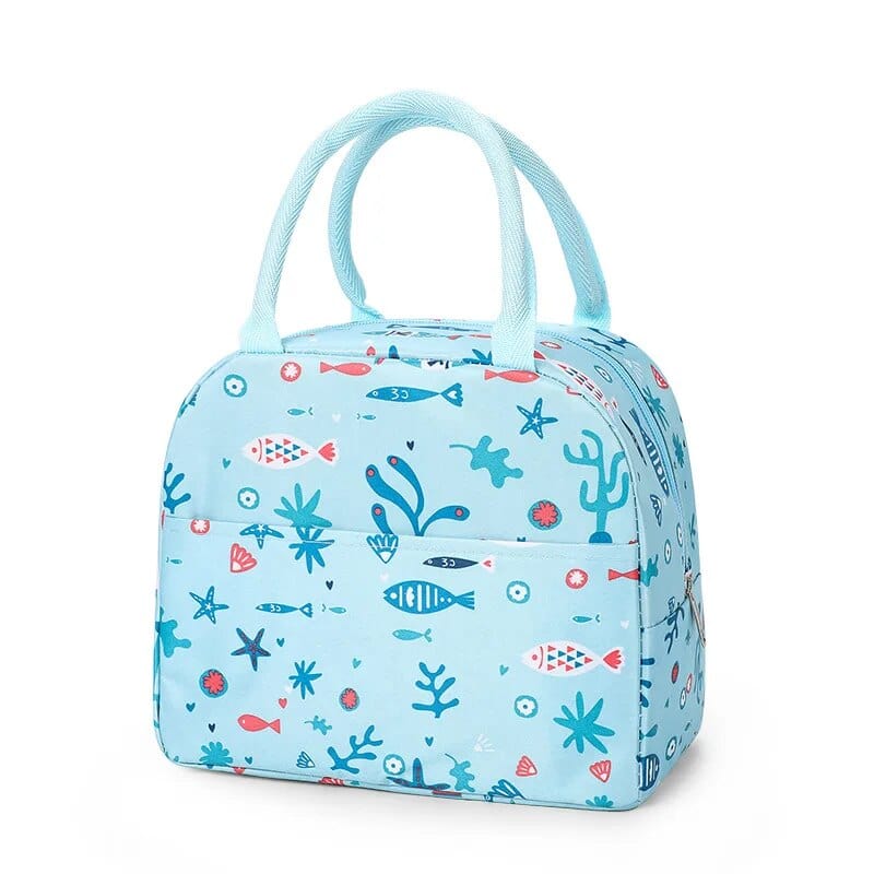 Sac à Lunchbox isotherme en tissu imprimé