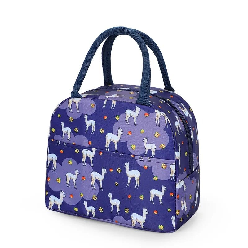 Sac à Lunchbox isotherme en tissu imprimé