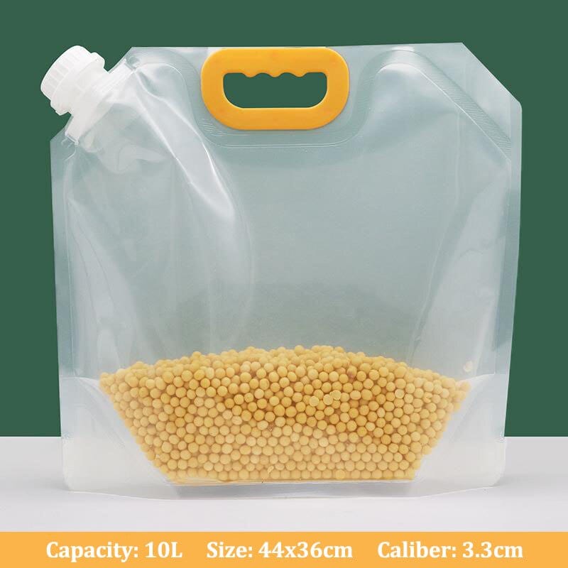 Sacs de Conservation avec poignée et verseur refermable (10 sacs) ssr