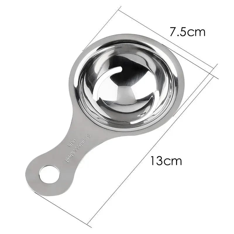 Séparateur d'Œufs en Acier Inoxydable - Outil Cuisine Pratique