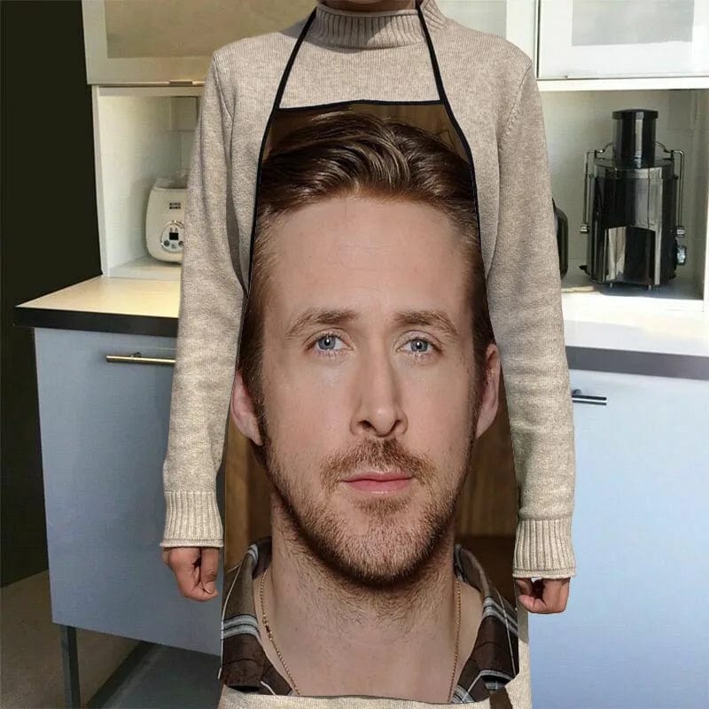 Tablier de Cuisine Imprimé Ryan Gosling tablier