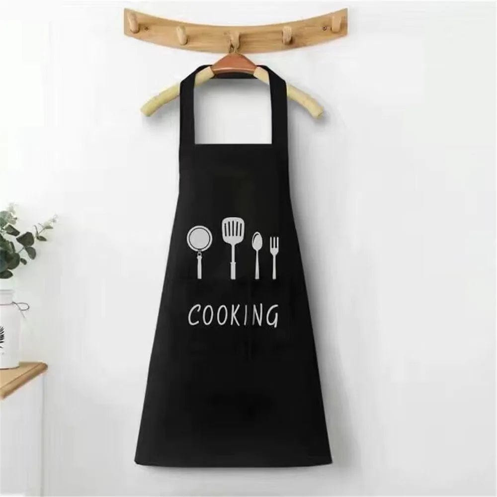 Tablier de Cuisine Classique "Cooking" en PVC Imperméable tablier