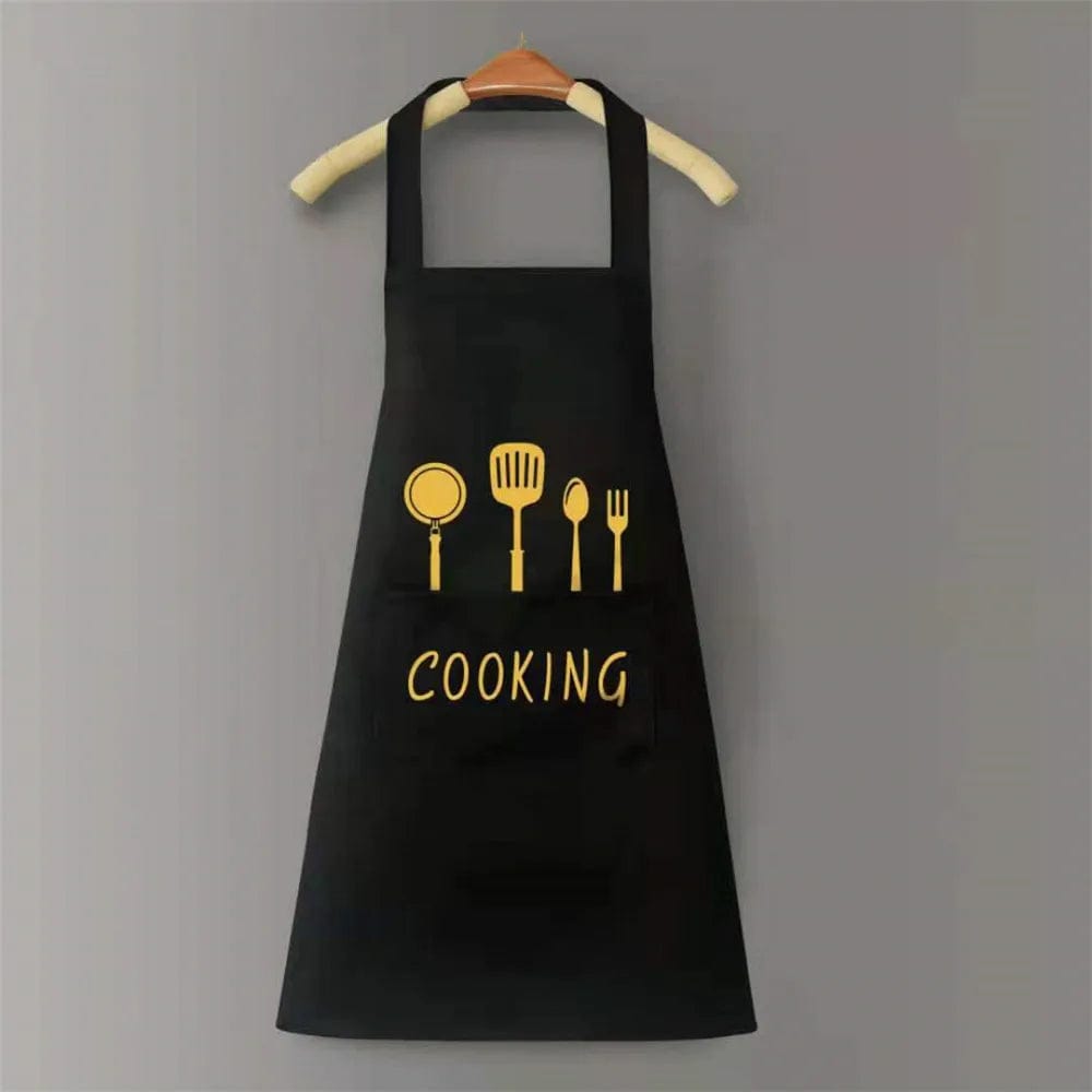Tablier de Cuisine Classique "Cooking" en PVC Imperméable tablier