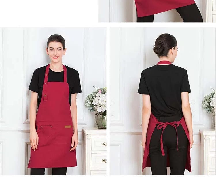 Tablier de Cuisine Confortable pour Femme/Homme - Polyester, Style Coréen tablier