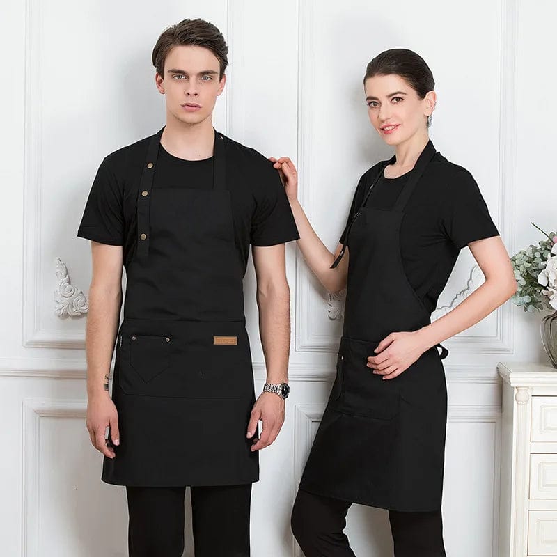 Tablier de Cuisine Confortable pour Femme/Homme - Polyester, Style Coréen tablier