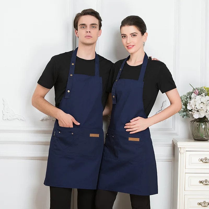 Tablier de Cuisine Confortable pour Femme/Homme - Polyester, Style Coréen tablier