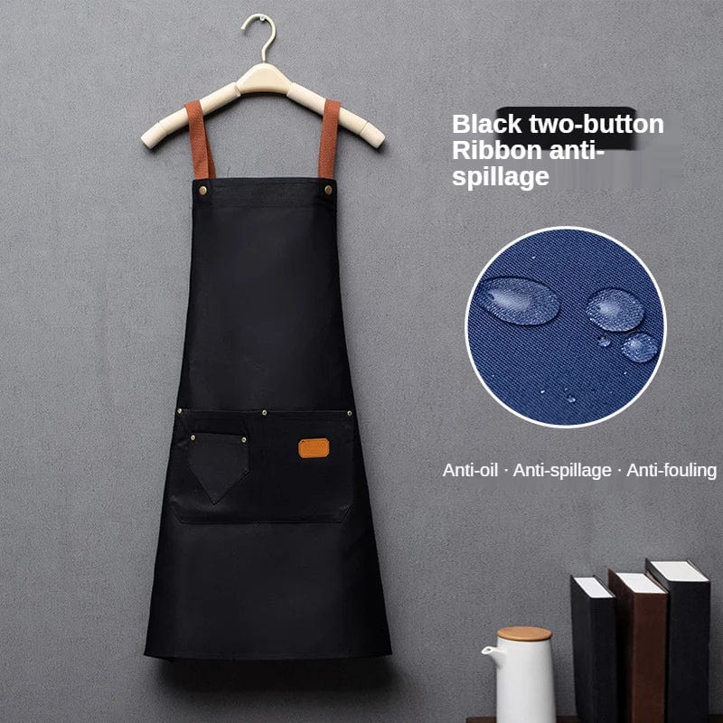 Tablier de cuisine en non-tissé pour homme et femme - Vert tablier