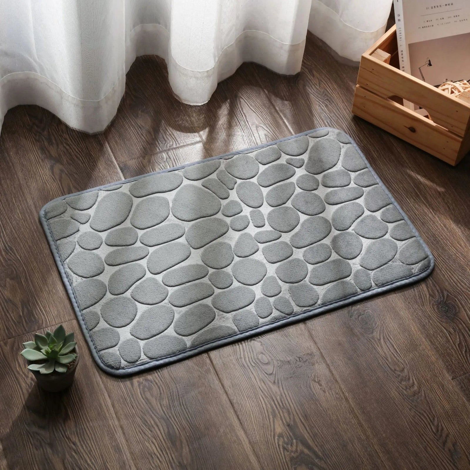 Tapis de douche ultra-absorbant