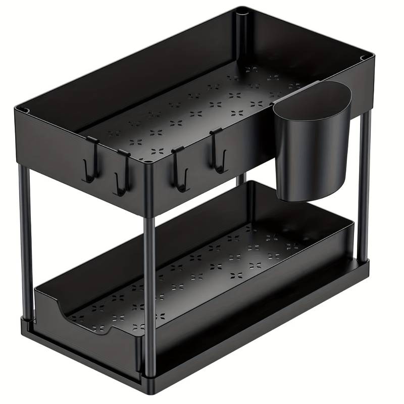 Tiroirs Coulissants de Rangement pour Cuisine et Salle de Bain