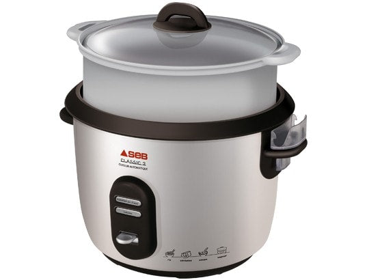 Cuisson parfaite du riz a la vapeur avec un cuiseur Seb