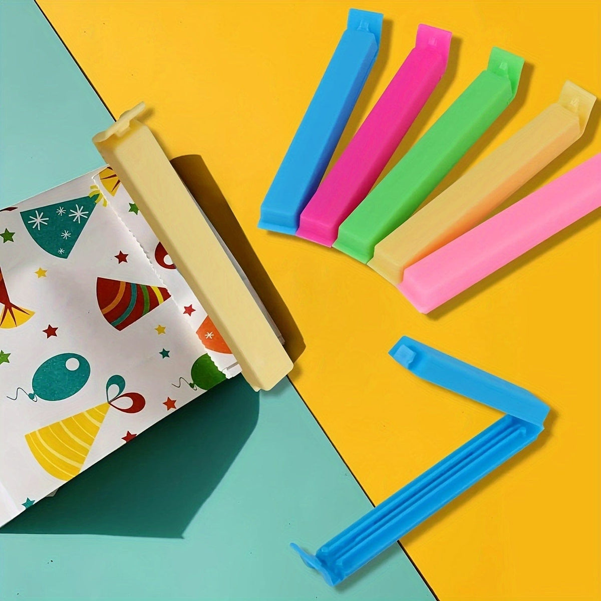 10 Pinces à Sceller pour Sachets Alimentaires