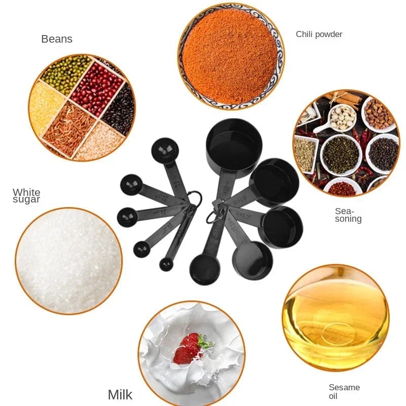 Cuillères et Tasses de Mesure de 1 à 250g
