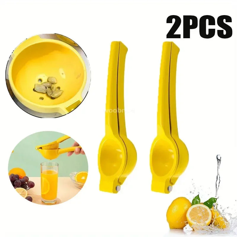 Presse-Citron Manuel en Aluminium – Presse-Agrumes à Levier avec Filtre à Pépins