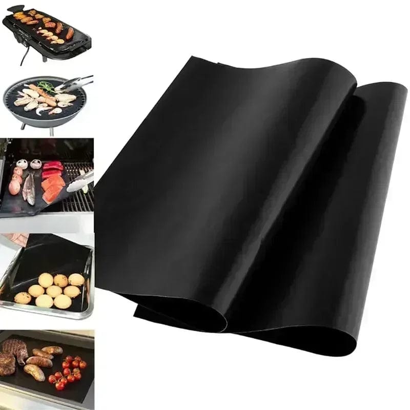 Tapis de Cuisson BBQ Réutilisable Non-collant 33x40cm barbecue