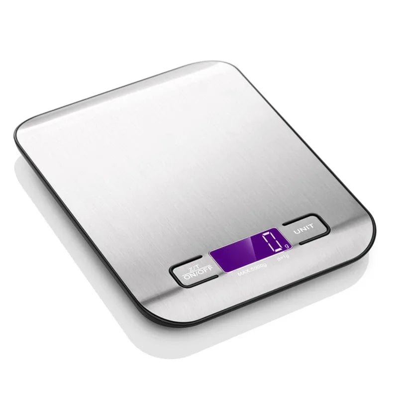 Balance de Cuisine Numérique 5kg/10KG en Acier Inoxydable - Précision 1g balance