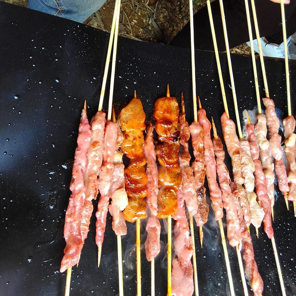 Tapis de Cuisson BBQ Grill Mat Non-Stick Réutilisable 40x50cm barbecue