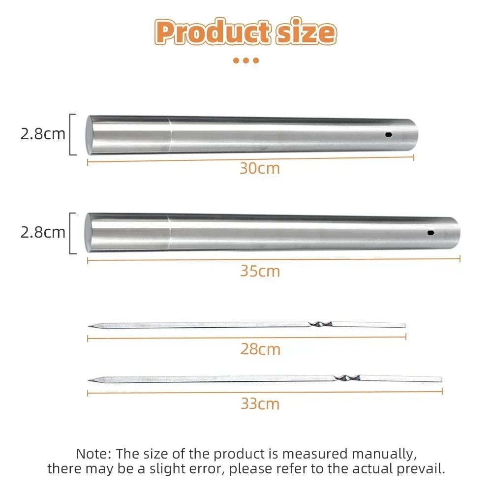 Pics Brochettes Barbecue Inox Réutilisablespour Camping Jardin barbecue