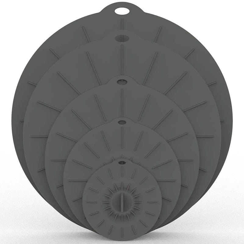 5 Housses Alimentaires en Silicone Réutilisables