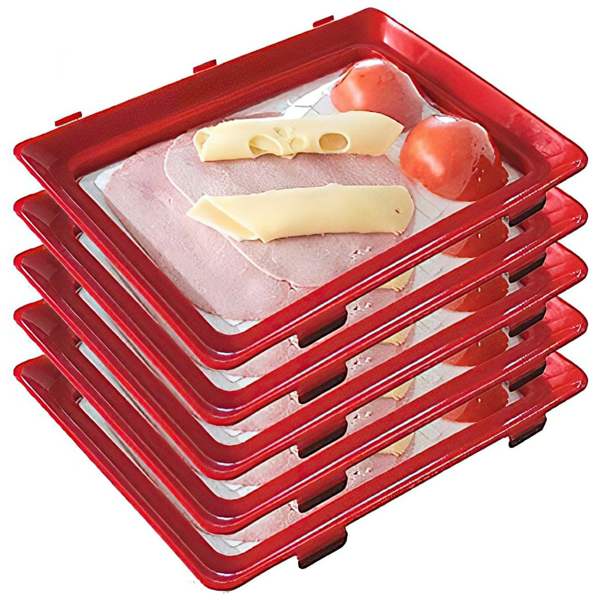 5 Plateaux de conservation réutilisables (dont 1 offert !) far