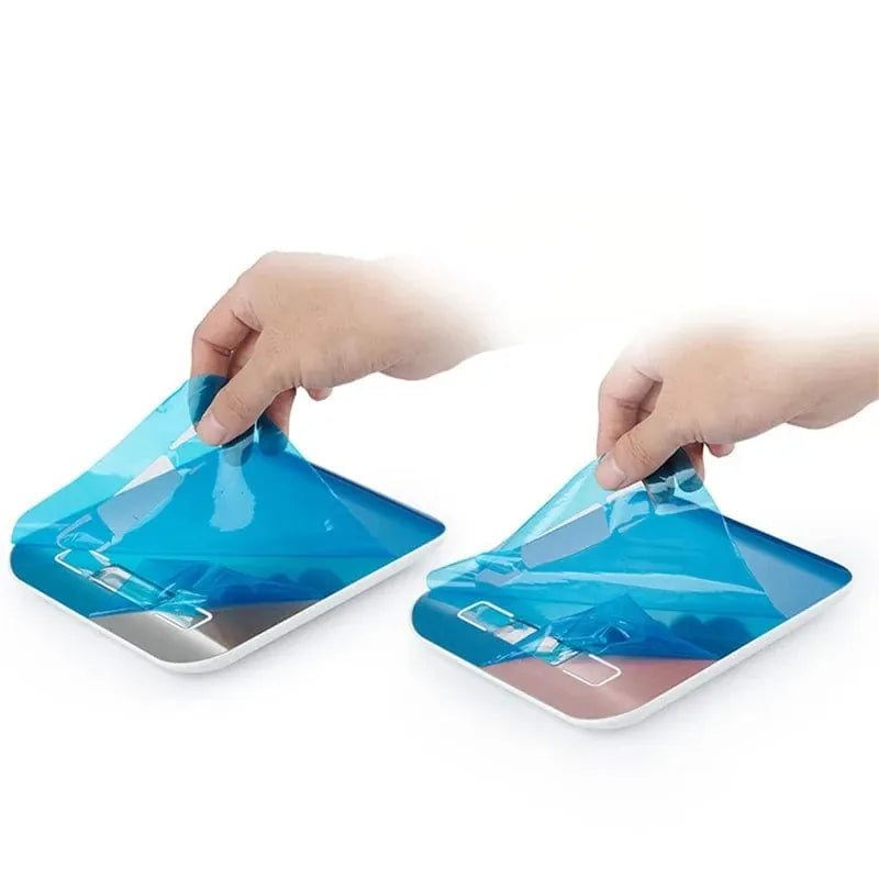 Balance de cuisine rechargeable par USB avec écran LCD balance