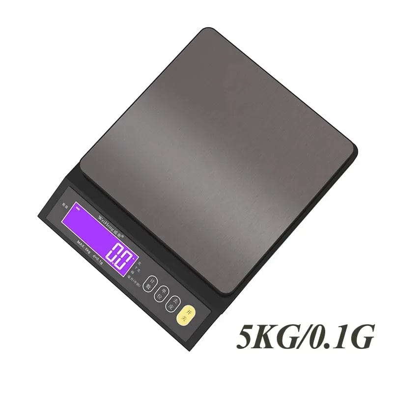 Balance de Cuisine Électronique 5kg/10kg en Acier Inoxydable avec Écran LCD balance