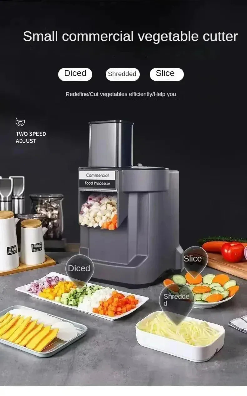 Machine à Couper les Légumes Automatique - Hachoir à Carottes et Pommes de Terre Découpe Rapide et Précise Coupe Légumes