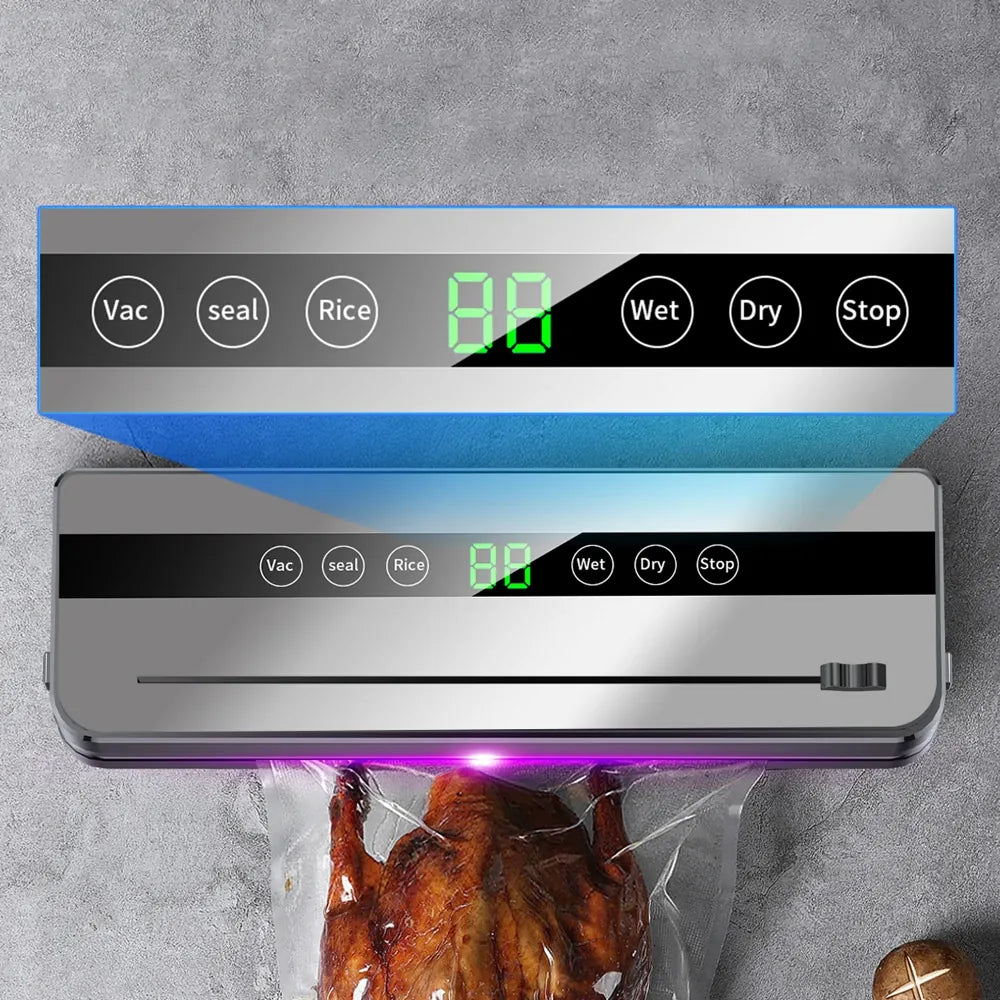 Machine Sous Vide Alimentaire avec Cutter Intégré - 80 kPa sv