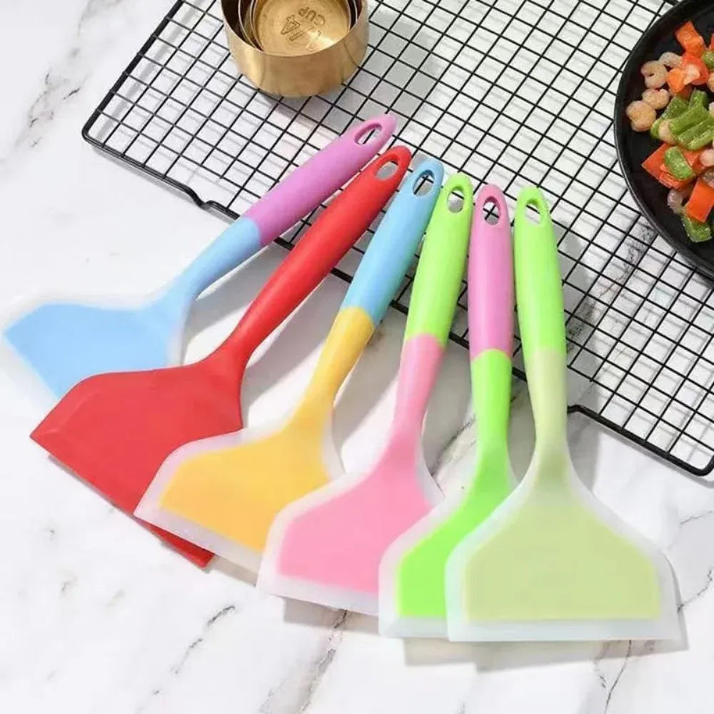Spatule Silicone 6 Pieces Résistantes à la Chaleur pour Cuisson spatule en silicone