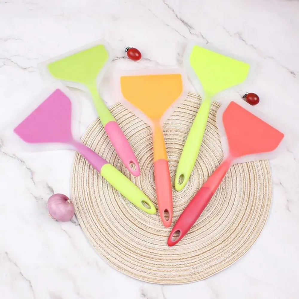 Spatule Silicone 6 Pieces Résistantes à la Chaleur pour Cuisson spatule en silicone