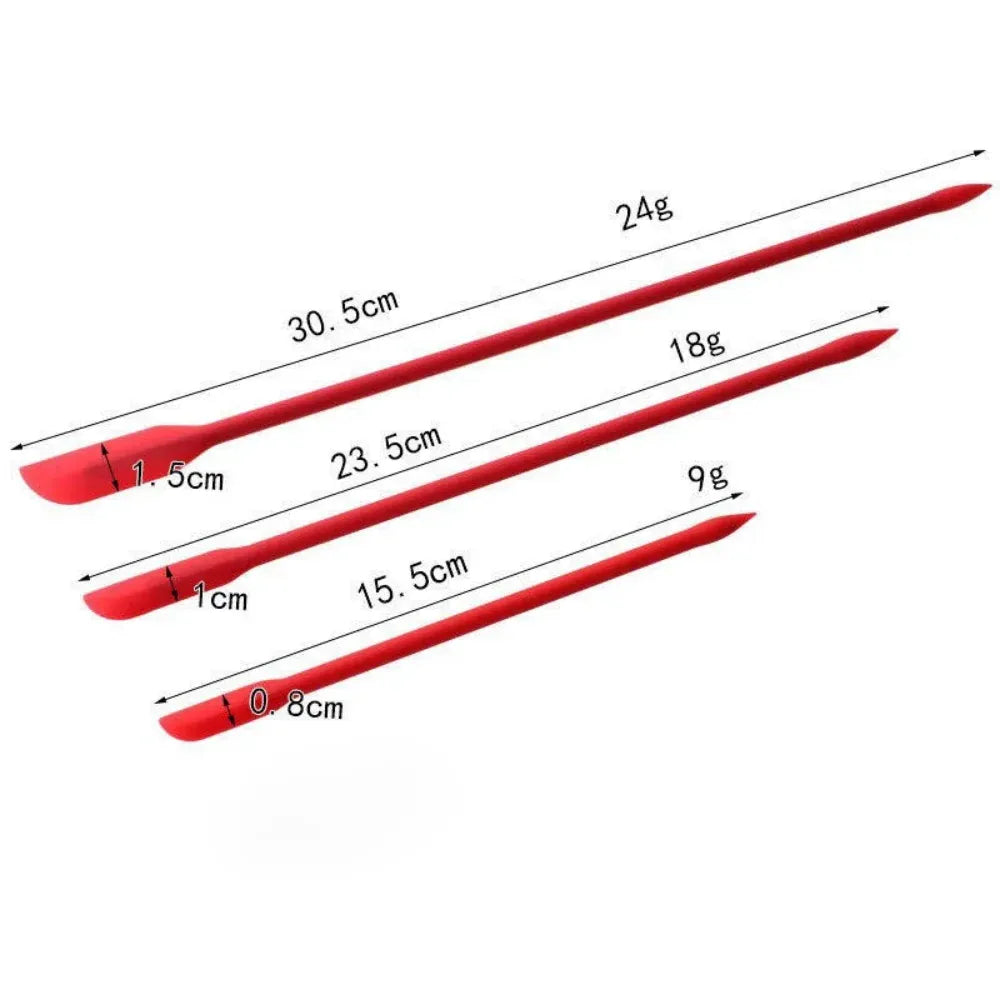 Set Spatules Silicone 3 Pièces Résistantes à la Chaleur pour Cuisine spatule en silicone