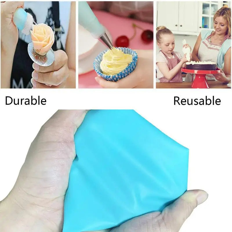 Kit de décoration de gâteaux 33 pièces en acier inoxydable et accessoires douillepoche