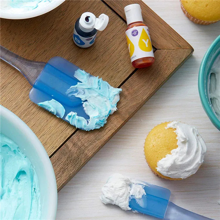 Set Spatules Silicone 3 Pièces Résistantes à la Chaleur pour Pâtisserie spatule en silicone