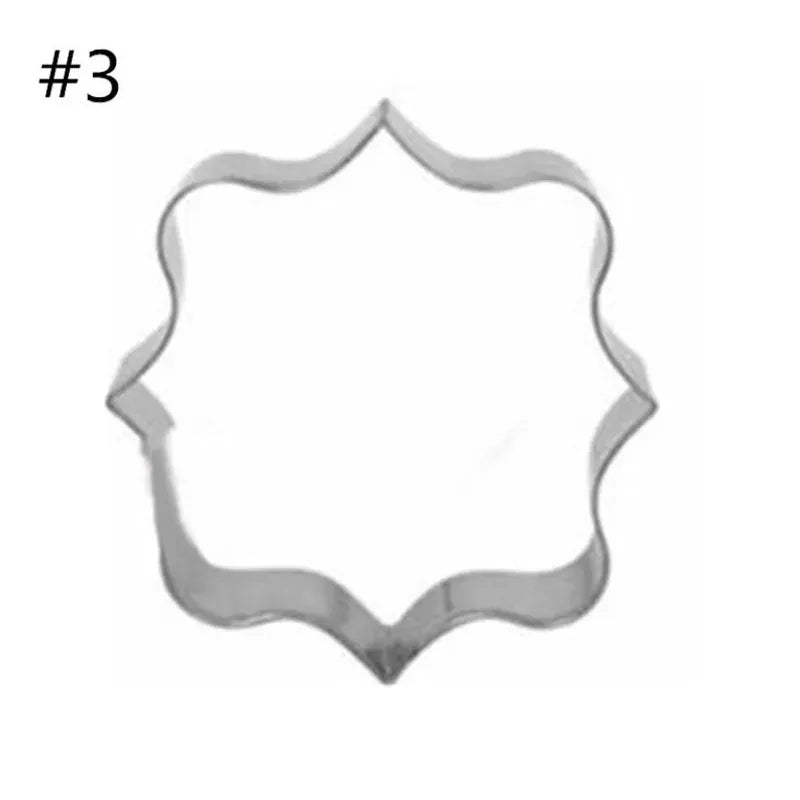 Emporte-pièces à biscuits en inox - Set de 3 formes variées emportepieces