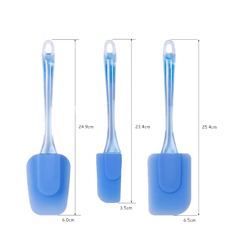 Set Spatules Silicone 3 Pièces Résistantes à la Chaleur pour Pâtisserie spatule en silicone