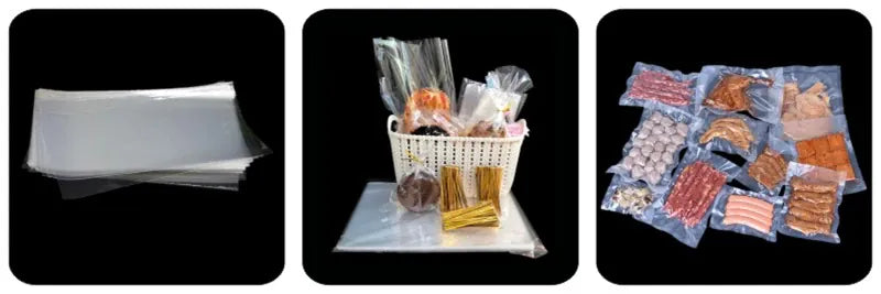Sachets Zip Transparent Réutilisables Hermétiques - Lot de 50 pièces 10x15 cm
