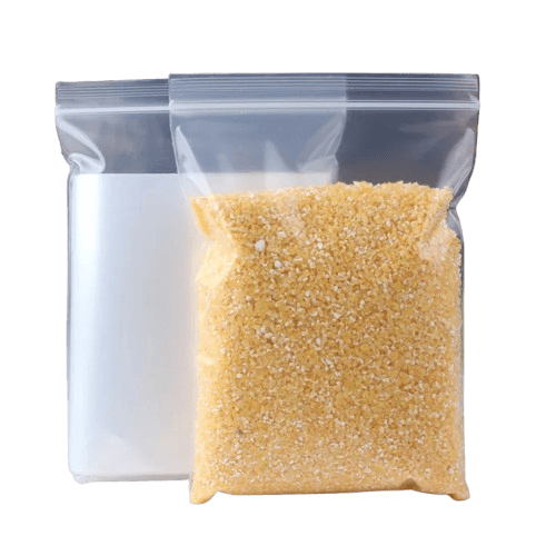 Sachets Zip Alimentaires Réutilisables - Lot de 100 pièces 8 cm ssr