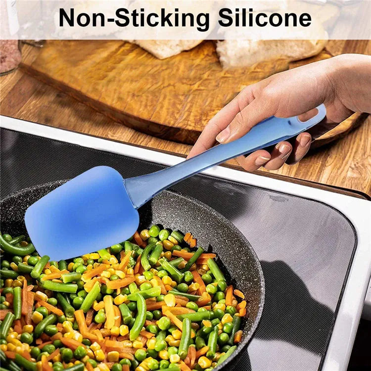 Set Spatules Silicone 3 Pièces Résistantes à la Chaleur pour Pâtisserie spatule en silicone