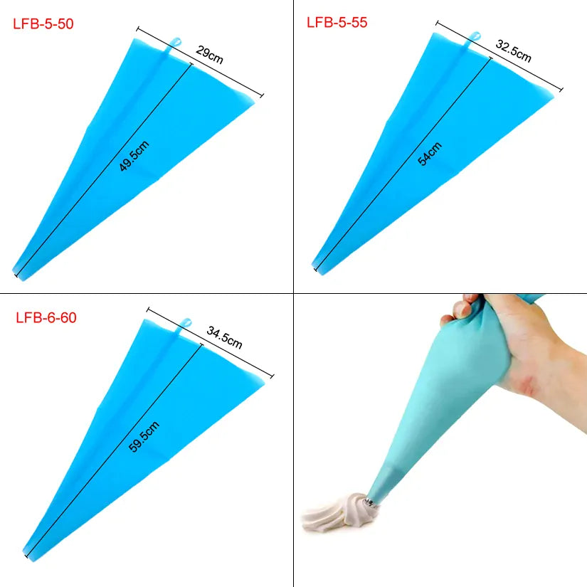 Poche à Douille en Silicone - Utensile de Décoration de Gâteaux douillepoche