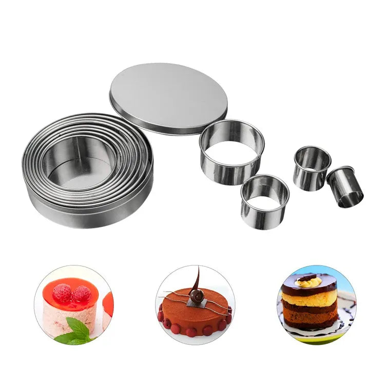 Set de 14 emporte-pièces en acier inoxydable pour biscuits et gâteaux emportepieces