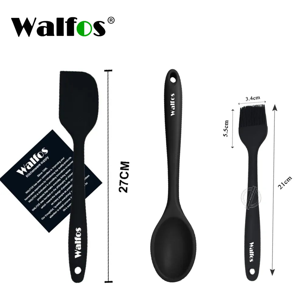 Set de 2/3 Spatules Silicone pour Barbecue et Pâtisserie spatule en silicone