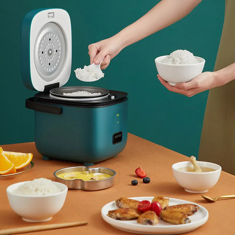 Riz servi depuis le mini cuiseur 1,2 L