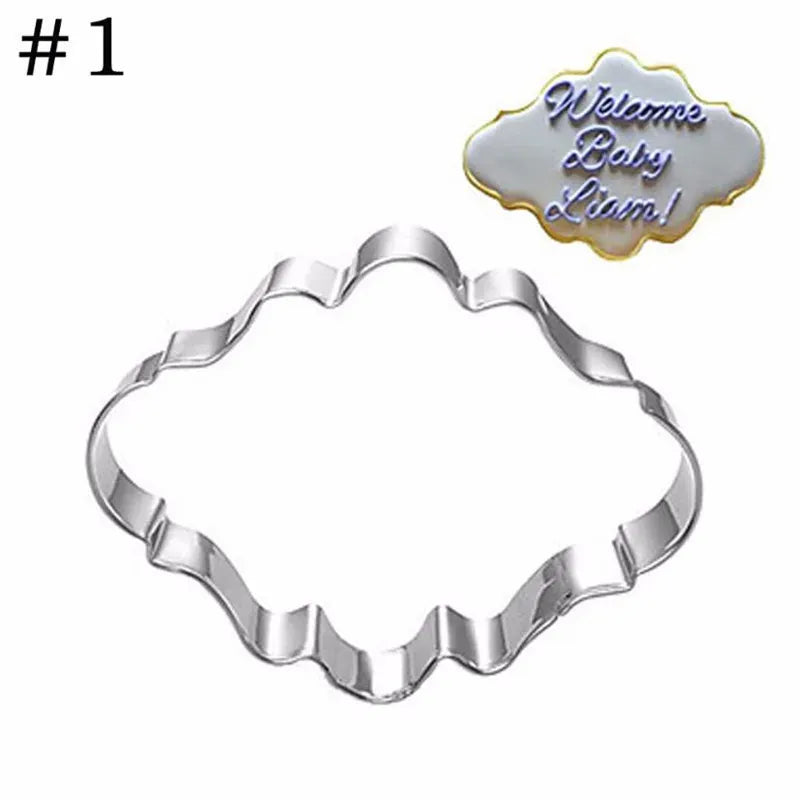 Emporte-pièces à biscuits en inox - Set de 3 formes variées emportepieces