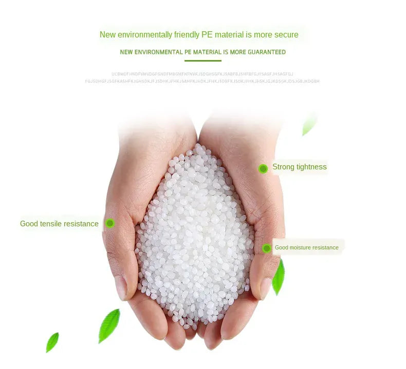 sachets alimentaires en plastique réutilisables