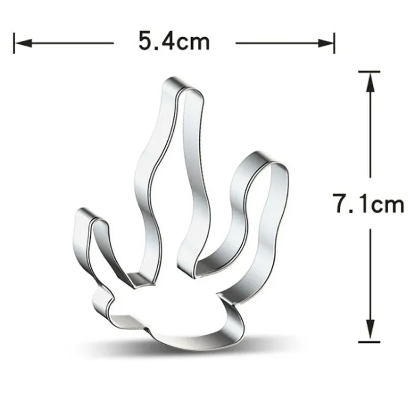 Emporte-pièces en Métal Mer - Set de 10 Outils de Pâtisserie emportepieces