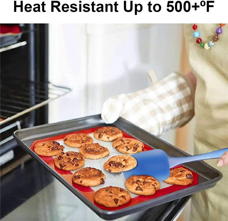 Set Spatules Silicone 3 Pièces Résistantes à la Chaleur pour Pâtisserie spatule en silicone