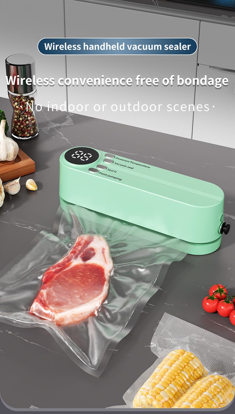 Scelleuse Alimentaire Portable Automatique pour Mise Sous Vide sv