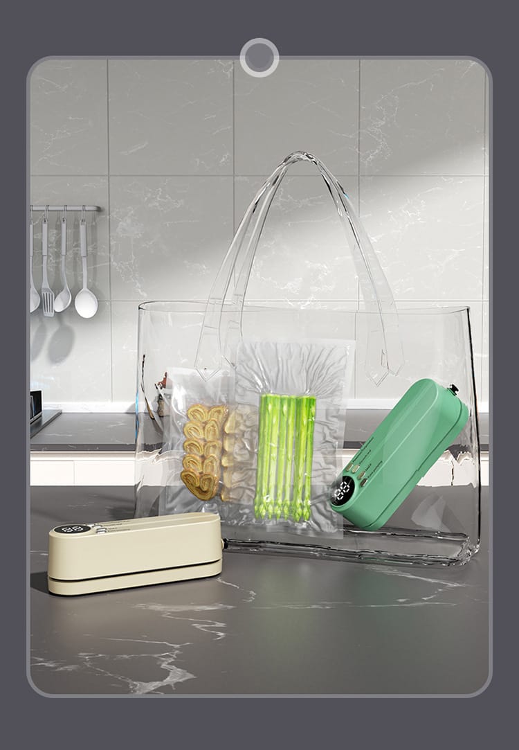 Scelleuse Alimentaire Portable Automatique pour Mise Sous Vide sv