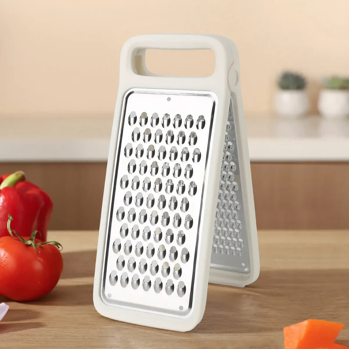 Râpe Double Face Pliable en Acier Inoxydable pour Légumes rape